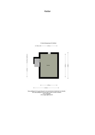 Floorplan - 's-Heerenbergseweg 24, 7038 CC Zeddam